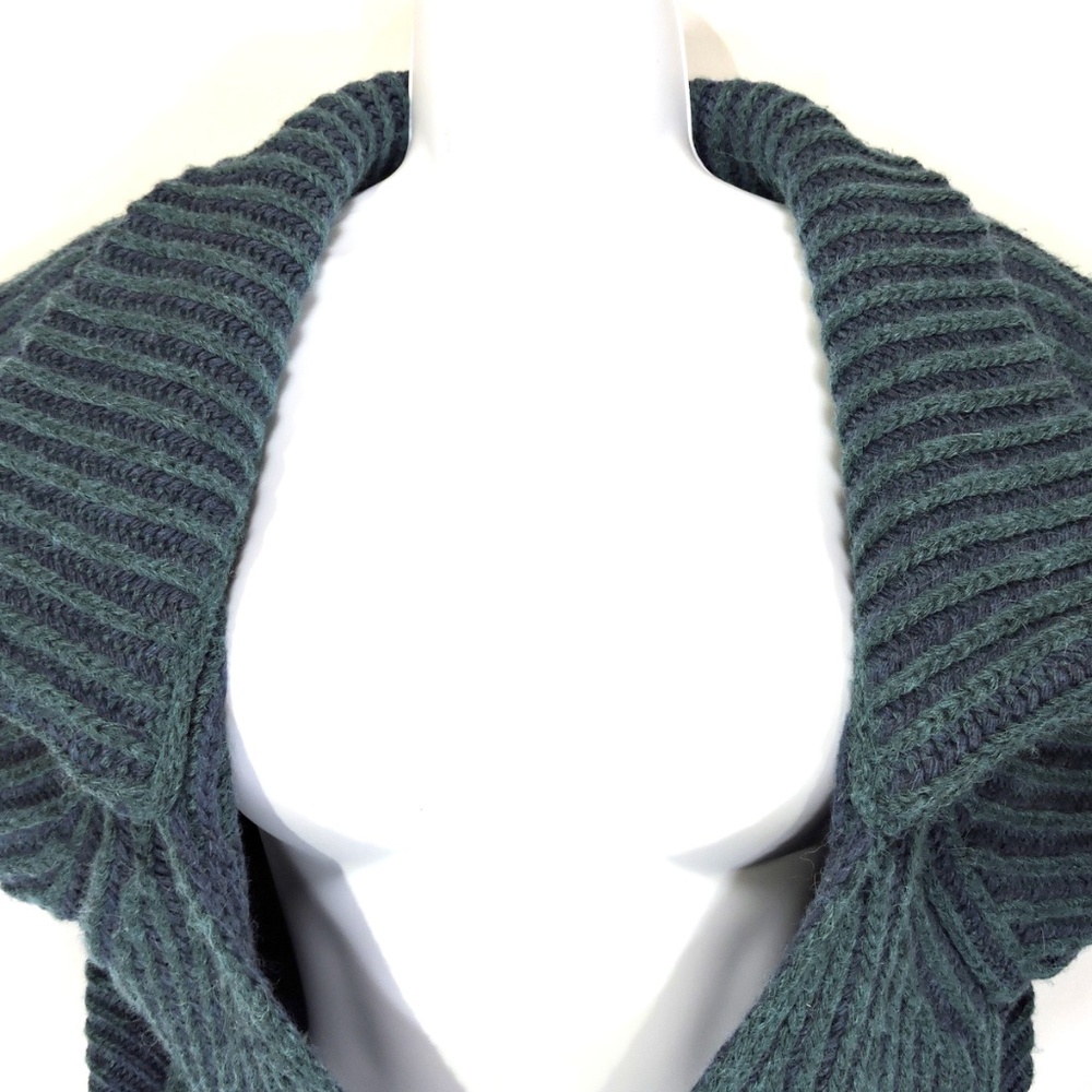 SEE BY CHLOE 🇮🇹 WOMEN'S GREEN ALPACA FASHION SWEATER - Picture 2 of 4